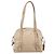 PRADA Schultertasche aus Leder Beige Silber Auth 200826V - Ansicht 13
