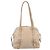 PRADA Schultertasche aus Leder Beige Silber Auth 200826V - Ansicht 2