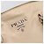 PRADA Schultertasche aus Leder Beige Silber Auth 200826V - Ansicht 20