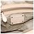 PRADA Schultertasche aus Leder Beige Silber Auth 200826V - Ansicht 22