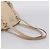 PRADA Schultertasche aus Leder Beige Silber Auth 200826V - Ansicht 7