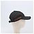 Cappello GUCCI GG Canvas Web Sherry Line Nero Tono Oro 200035 Auth 202104A - vista 5