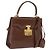 Borsa a mano GUCCI in pelle 2way Marrone Oro 000 2110 Auth 197847V D'oro