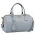 Borsa Boston PRADA pelle Saffiano 2way Blu Chiaro Oro Auth 201928A D'oro