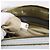 Borsa Boston PRADA pelle Saffiano 2way Blu Chiaro Oro Auth 201928A D'oro - vista 12