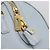 Borsa Boston PRADA pelle Saffiano 2way Blu Chiaro Oro Auth 201928A D'oro - vista 20