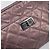CHANEL 2.55 Matelasse Schultertasche aus rosa Leder mit Kette und silbernem CC Auth yk20882V Pink - Ansicht 17