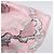 PRADA Brokat-Handtasche Seide Rosa Silber Auth 199363SAM Pink - Ansicht 17