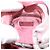 PRADA Brokat-Handtasche Seide Rosa Silber Auth 199363SAM Pink - Ansicht 18