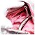 PRADA Brokat-Handtasche Seide Rosa Silber Auth 199363SAM Pink - Ansicht 22