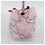 PRADA Brokat-Handtasche Seide Rosa Silber Auth 199363SAM Pink - Ansicht 4