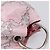 PRADA Brokat-Handtasche Seide Rosa Silber Auth 199363SAM Pink - Ansicht 6