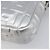 Borsa a spalla FENDI Zucca Mamma Baguette in pelle argento 8BR600 Auth yk20852SAM Prata - vista 18