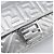 Borsa a spalla FENDI Zucca Mamma Baguette in pelle argento 8BR600 Auth yk20852SAM Prata - vista 20