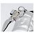 Borsa a spalla FENDI Zucca Mamma Baguette in pelle argento 8BR600 Auth yk20852SAM Prata - vista 9