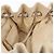 Borsa a catena CHANEL V-Stitch Icon Series Canvas Beige Silver CC Auth 201991A Argento - vista 19