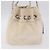 Borsa a catena CHANEL V-Stitch Icon Series Canvas Beige Silver CC Auth 201991A Argento - vista 4