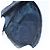 Pouch Saddle Christian Dior Trotter Canvas Navy Gold Auth 199475 D'oro Blu navy - vista 17