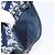 Pouch Saddle Christian Dior Trotter Canvas Navy Gold Auth 199475 D'oro Blu navy - vista 20