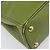 Bolsa de mão PRADA Galleria Saffiano 2way Green Gold Tone Auth 199533A Verde - vista 18