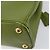 Bolsa de mão PRADA Galleria Saffiano 2way Green Gold Tone Auth 199533A Verde - vista 19