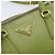 Bolsa de mão PRADA Galleria Saffiano 2way Green Gold Tone Auth 199533A Verde - vista 21