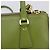 Bolsa de mão PRADA Galleria Saffiano 2way Green Gold Tone Auth 199533A Verde - vista 3