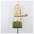 Bolsa de mão PRADA Galleria Saffiano 2way Green Gold Tone Auth 199533A Verde - vista 30