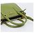 Bolsa de mão PRADA Galleria Saffiano 2way Green Gold Tone Auth 199533A Verde - vista 7