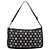 Jimmy Choo Accessory Pouch Leather Black Silver Auth 202164A Silvery - view 13
