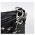 Jimmy Choo Accessory Pouch Leather Black Silver Auth 202164A Silvery - view 17