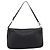 Jimmy Choo Accessory Pouch Leather Black Silver Auth 202164A Silvery - view 2