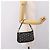 Jimmy Choo Accessory Pouch Leather Black Silver Auth 202164A Silvery - view 22