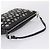 Jimmy Choo Accessory Pouch Leather Black Silver Auth 202164A Silvery - view 7