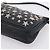 Jimmy Choo Accessory Pouch Leather Black Silver Auth 202164A Silvery - view 9