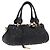 Chloé Borsa Chloe Paddington in pelle nera oro argento Auth ki6774M Nero D'oro