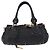 Chloé Borsa Chloe Paddington in pelle nera oro argento Auth ki6774M Nero D'oro - vista 2