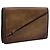 Tarjetero Berluti Gas Pearl de cuero marrón Auth 201010V Castaño