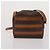 Céline Borsa a tracolla CELINE Macadam Canvas PVC Leather 5 Set Brown Auth BA13881 Marrone - vista 13