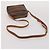Céline Borsa a tracolla CELINE Macadam Canvas PVC Leather 5 Set Brown Auth BA13881 Marrone - vista 14