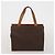 Céline Borsa a tracolla CELINE Macadam Canvas PVC Leather 5 Set Brown Auth BA13881 Marrone - vista 23