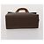 Céline Borsa a tracolla CELINE Macadam Canvas PVC Leather 5 Set Brown Auth BA13881 Marrone - vista 25
