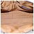 Borsa BURBERRY Nova Check Blue Label in lana marrone e oro autentica bs36933 D'oro - vista 11