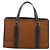 Borsa BURBERRY Nova Check Blue Label in lana marrone e oro autentica bs36933 D'oro - vista 2