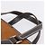 Borsa BURBERRY Nova Check Blue Label in lana marrone e oro autentica bs36933 D'oro - vista 8