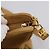 Bulgari Borsa a mano BVLGARI Decollete in camoscio 2way marrone oro autentica hk4023 - vista 10