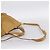 Bulgari Borsa a mano BVLGARI Decollete in camoscio 2way marrone oro autentica hk4023 - vista 8