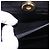 Borsa Salvatore Ferragamo in camoscio nero e oro Auth SW2667V - vista 20