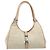 Bolsa de mão GUCCI Jackie Canvas Beige Silver 002 1067 Auth hk4065 Prata Bege - vista 13
