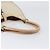 Bolsa de mão GUCCI Jackie Canvas Beige Silver 002 1067 Auth hk4065 Prata Bege - vista 8